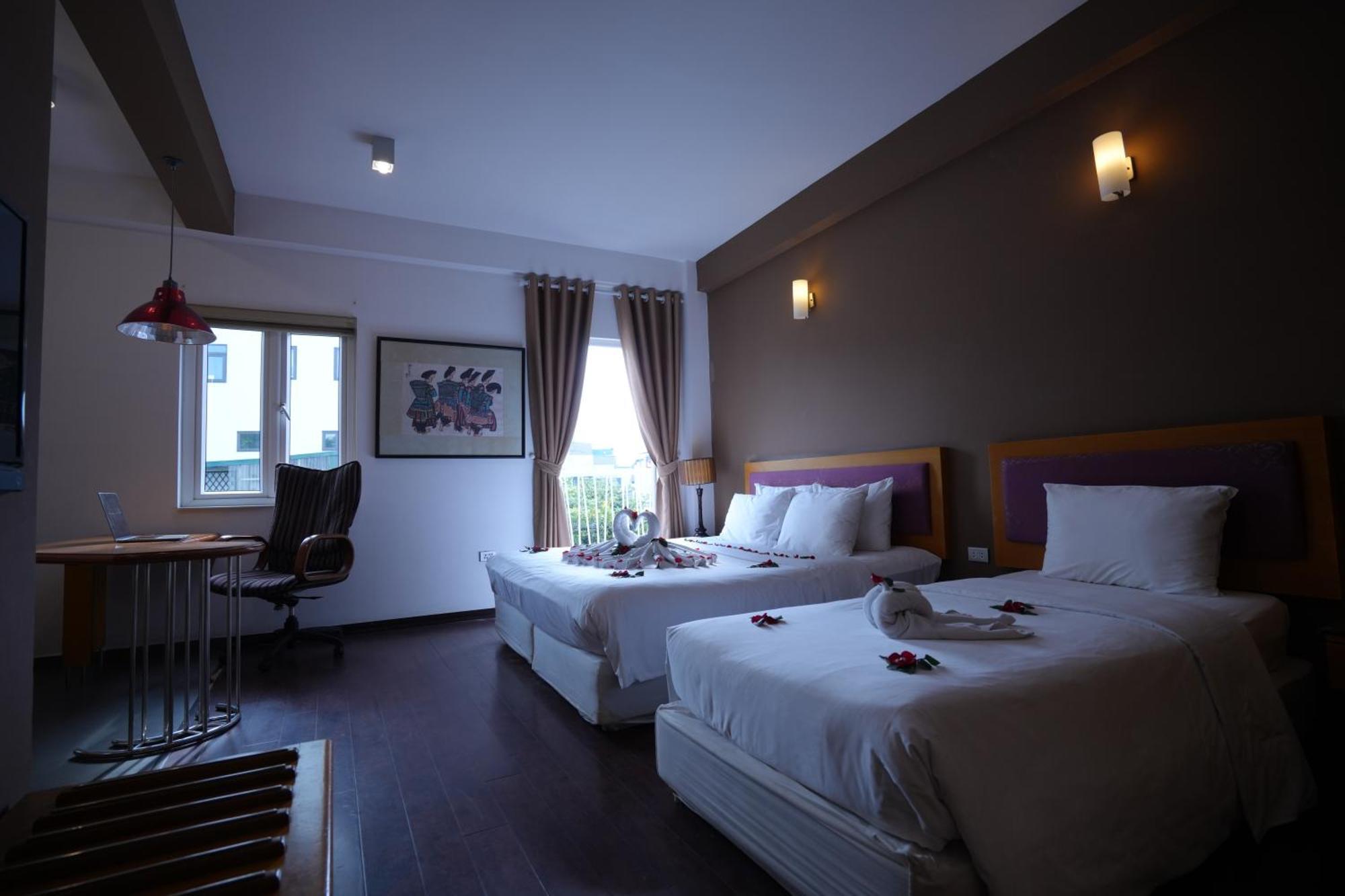 Golden Sunshine Villa Hotel And Travel Hanoi Exterior foto